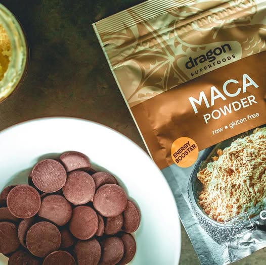 Bột Maca nâu hữu cơ Dragon Superfoods 200g