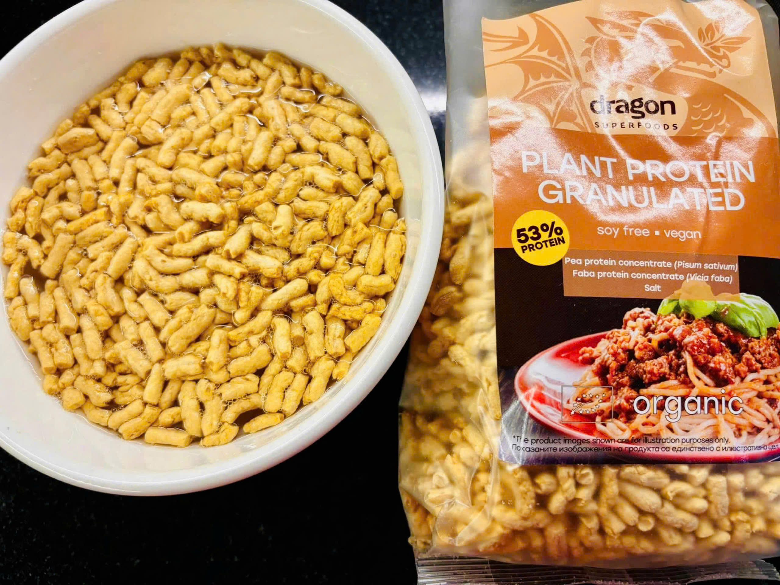 Đạm thực vật hữu cơ thay thế thịt dạng băm Dragon Superfoods 200g