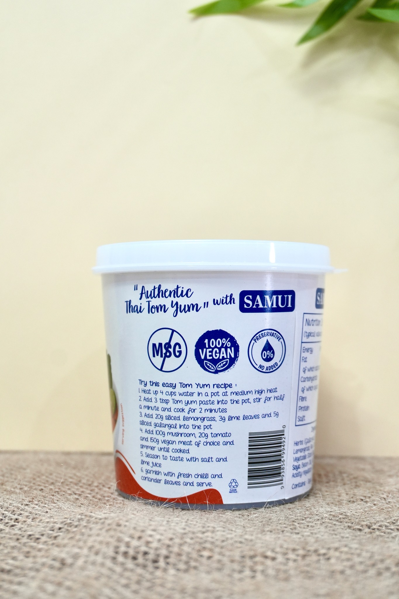 Sốt lẩu Tomyum thuần chay SAMUI 400g