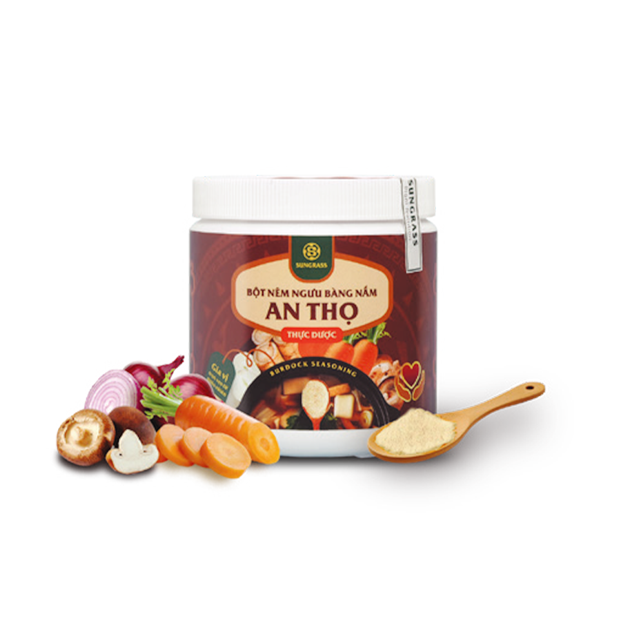 Bột nêm ngưu bàng nấm An Thọ Hộp 200gr