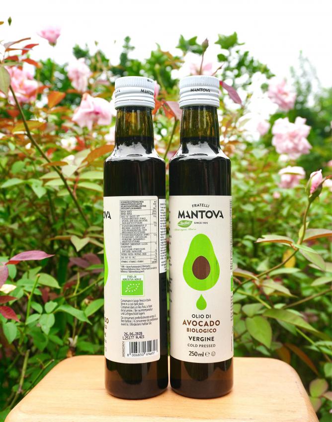 Mantova Dầu trái bơ hữu cơ 250ml