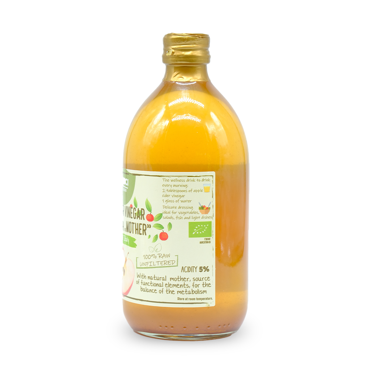 Giấm táo hữu cơ Lodovici 500ml