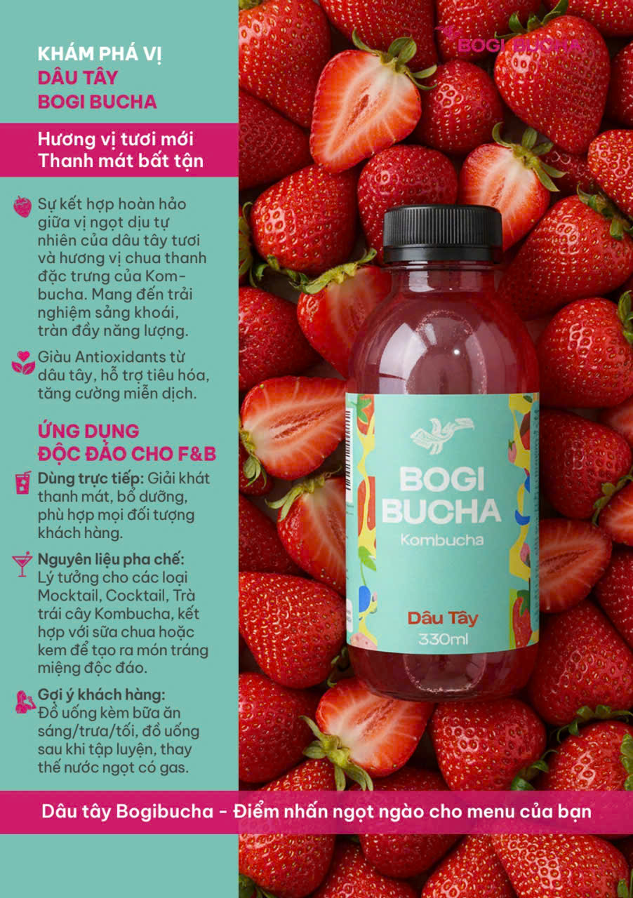 [SET 6 CHAI] BOGI BUCHA KOMBUCHA CHAI 330ML