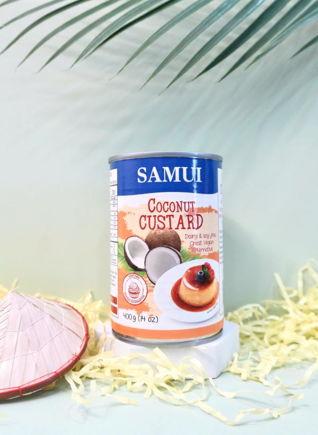 Custard thuần chay từ dừa COCONUT CUSTARD SAMUI 400g