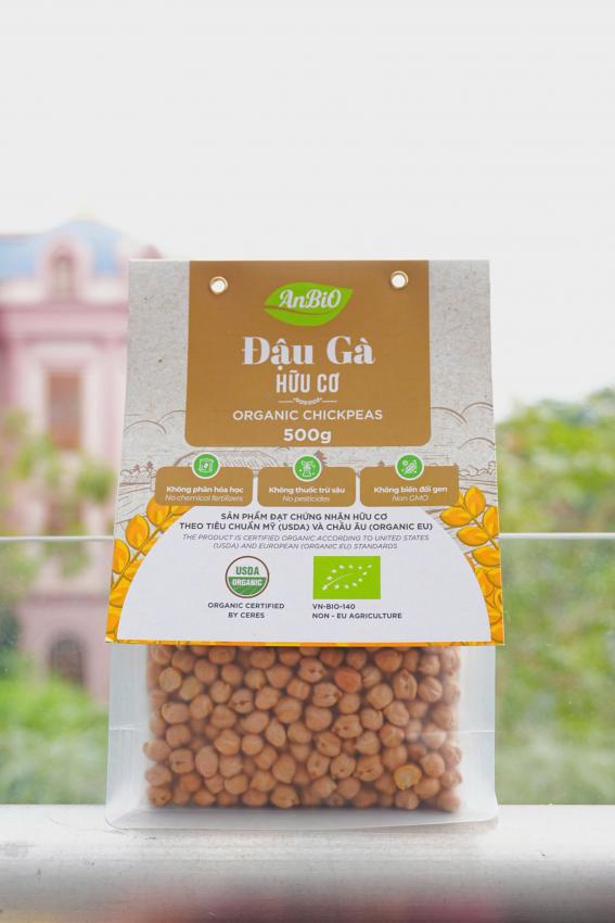 Đậu gà hữu cơ Anbio 500g