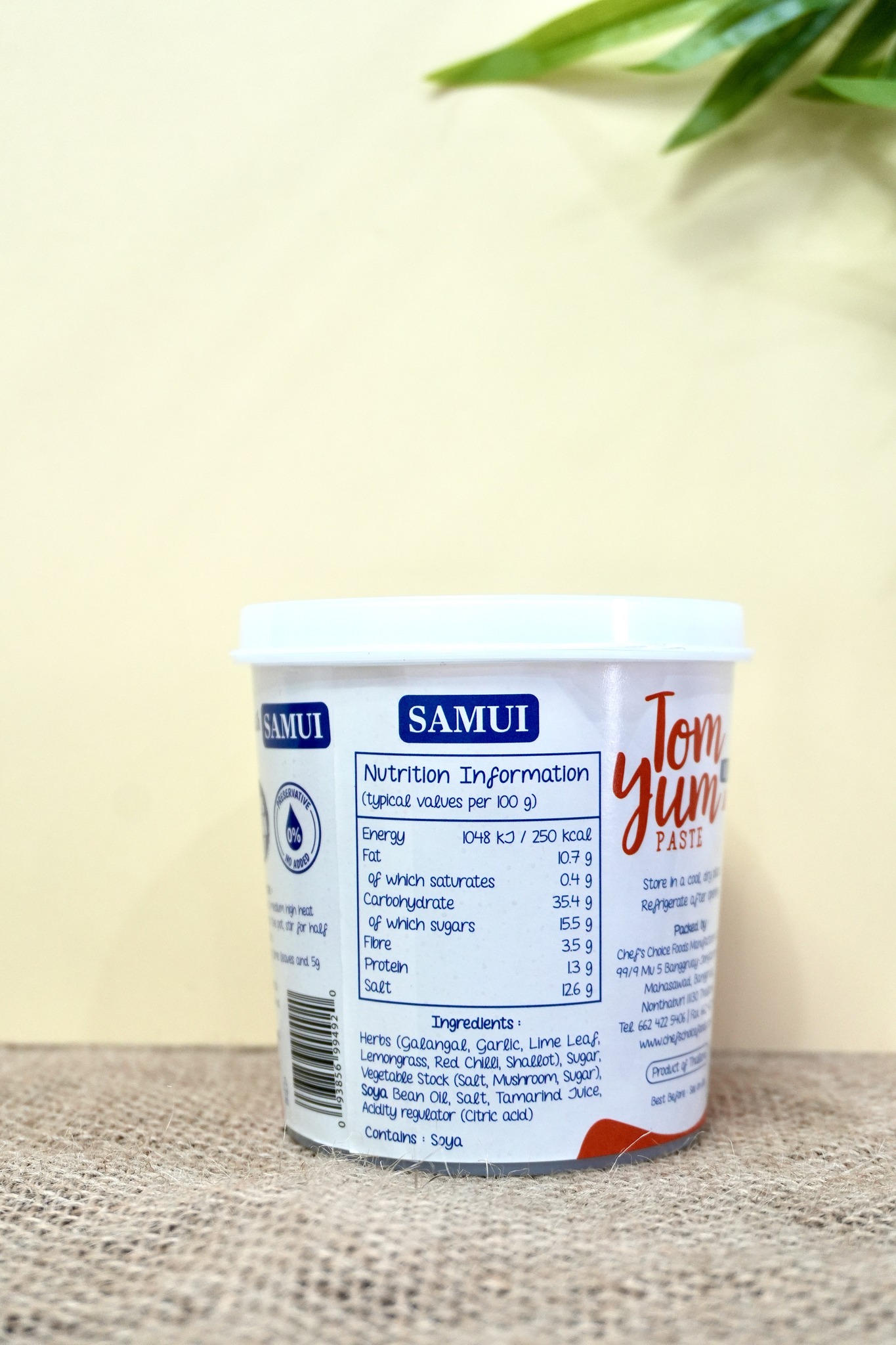 Sốt lẩu Tomyum thuần chay SAMUI 400g