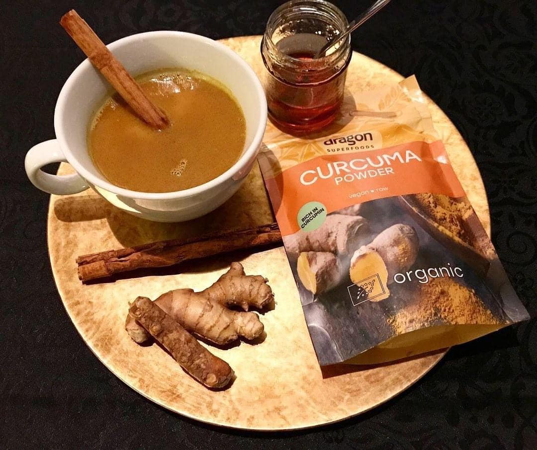 Bột nghệ nguyên chất hữu cơ Dragon Superfoods