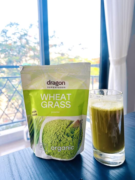 Bột cỏ lúa mì hữu cơ Dragon Superfoods 150g