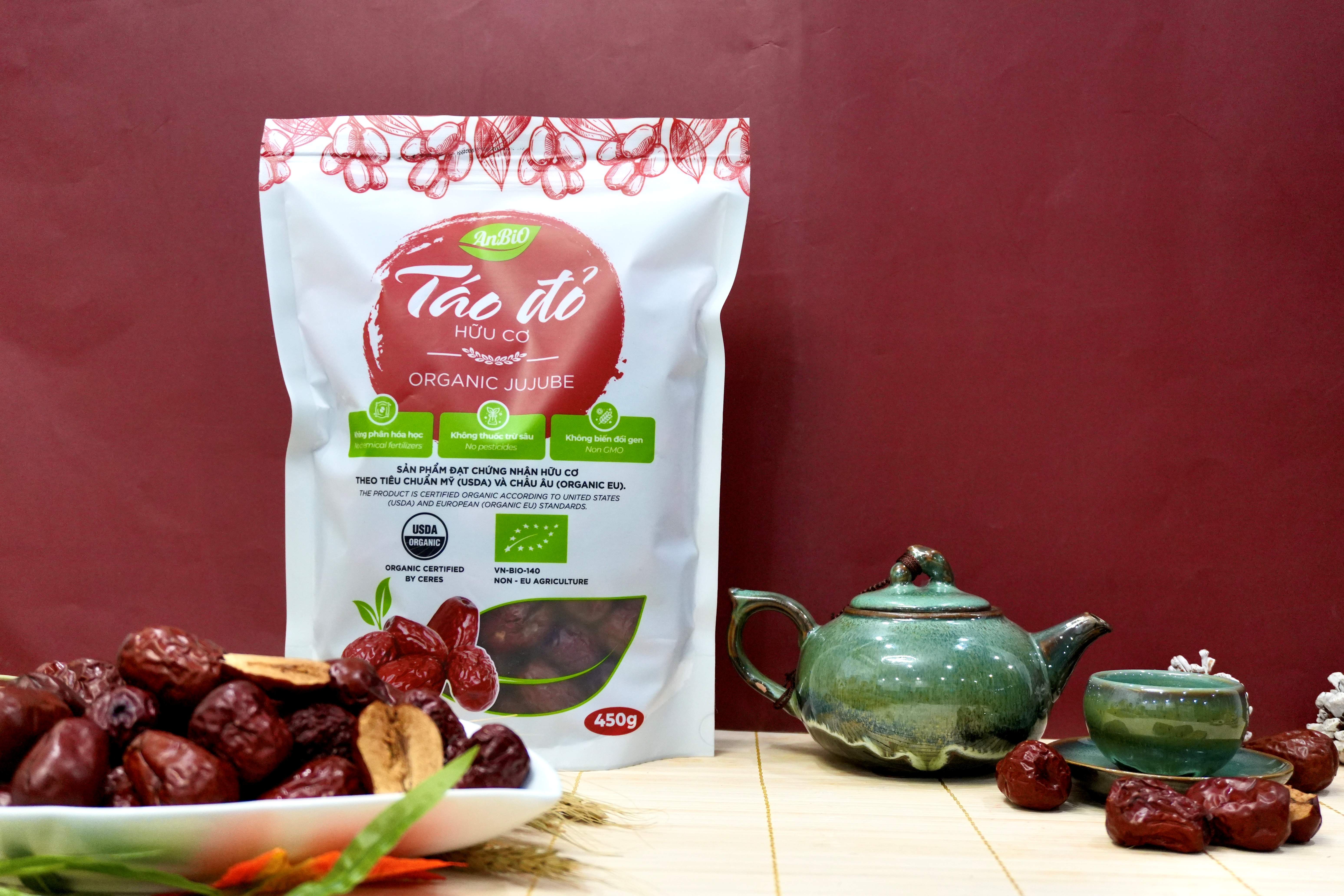 Táo đỏ hữu cơ Anbio 450g (Gói)