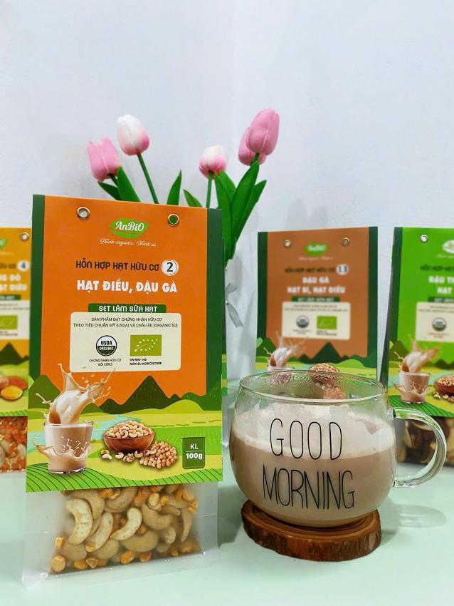 Hỗn hợp hạt hữu cơ 2 | Hạt điều- Đậu gà