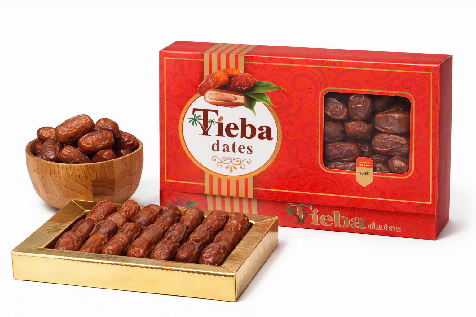 Chà Là Sấy Tieba Hộp 500g