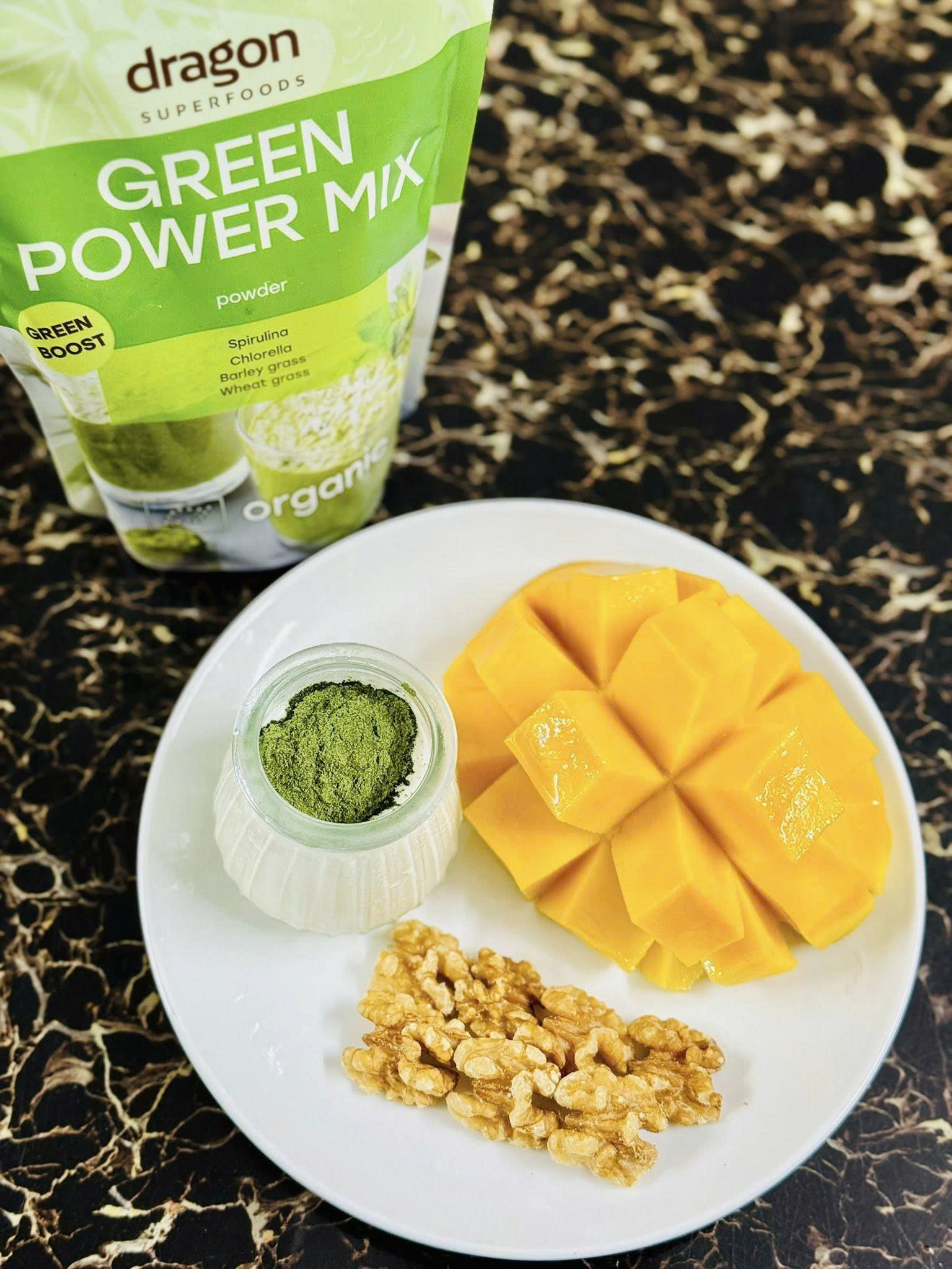 Hỗn hợp dinh dưỡng xanh hữu cơ Dragon Superfood