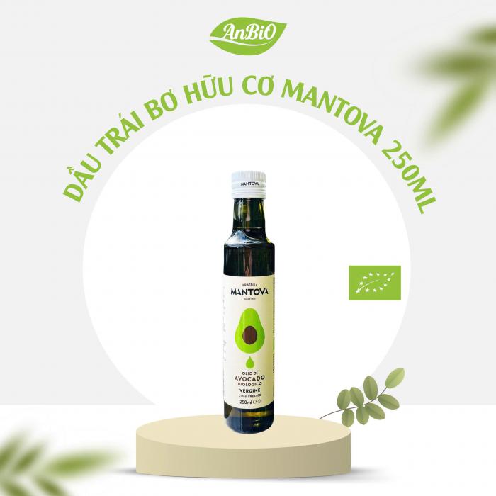Mantova Dầu trái bơ hữu cơ 250ml