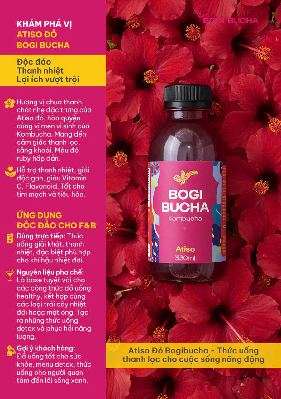 [SET 6 CHAI] BOGI BUCHA KOMBUCHA CHAI 330ML