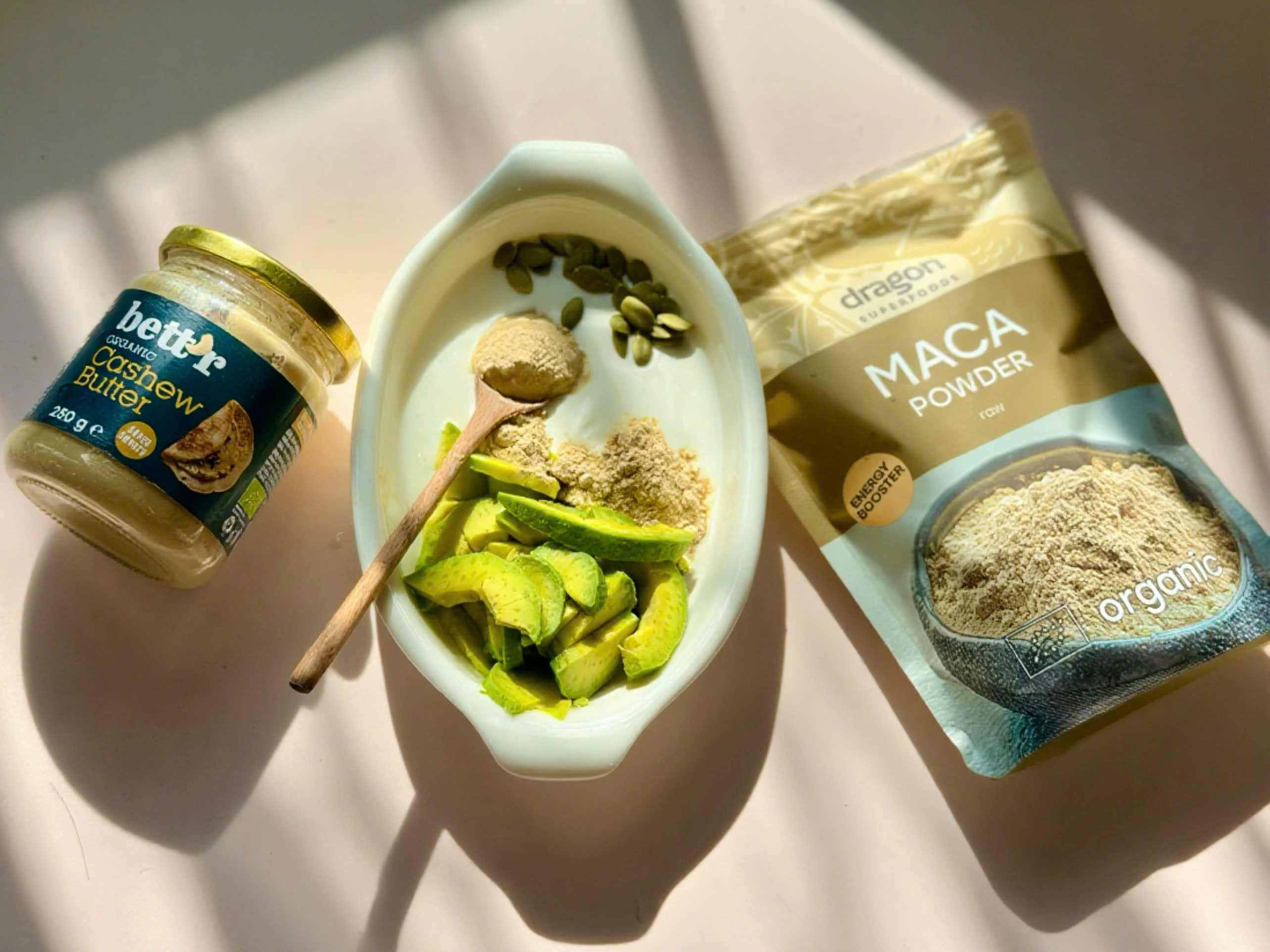 Bột Maca nâu hữu cơ Dragon Superfoods 200g