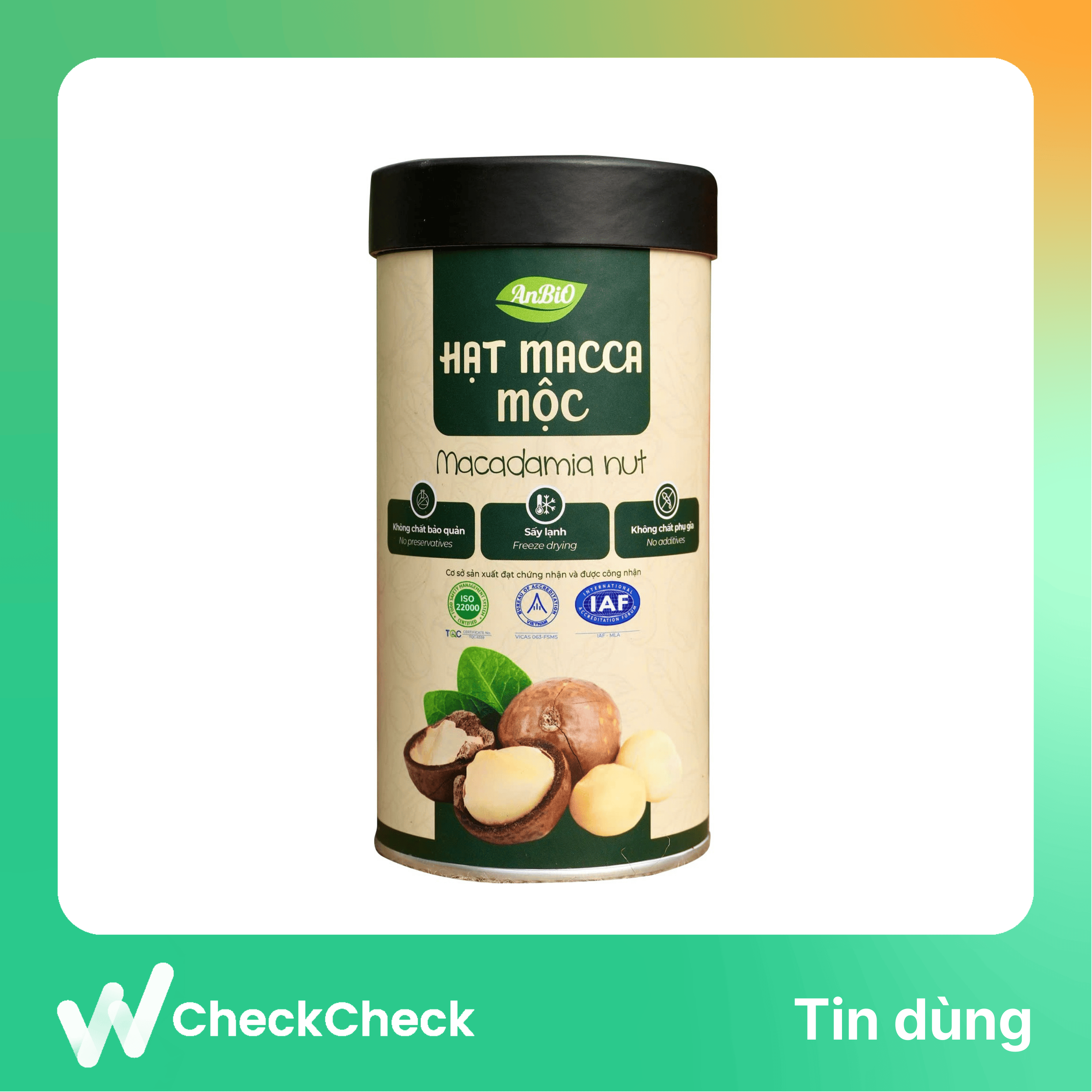 Macca mộc hộp 250gr