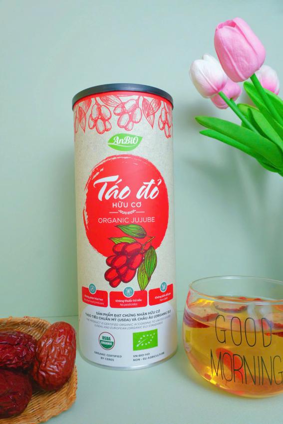 Táo đỏ hữu cơ AnBiO 450g