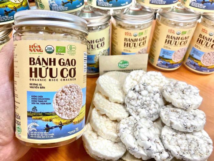 Bánh gạo trắng Hoa nắng 70g