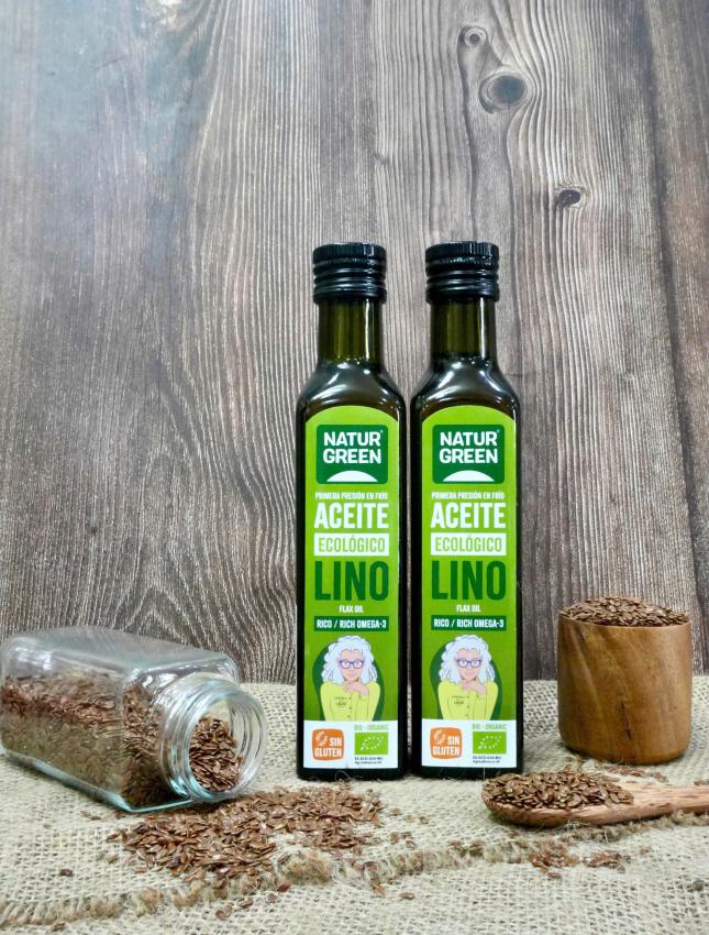 Dầu hạt lanh hữu cơ NaturGreen Oil 250ml