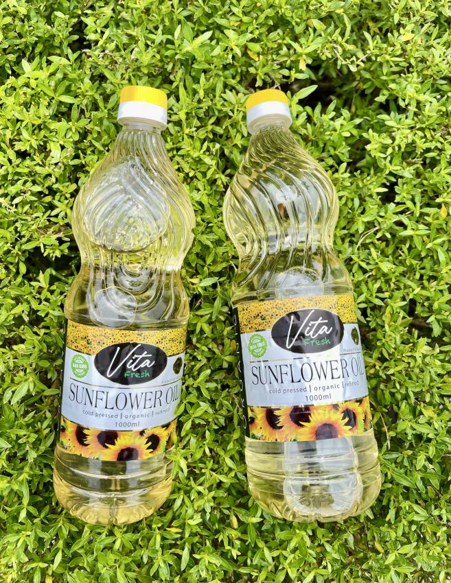 Dầu hướng dương cao cấp Vita Organica chai 1 Lít