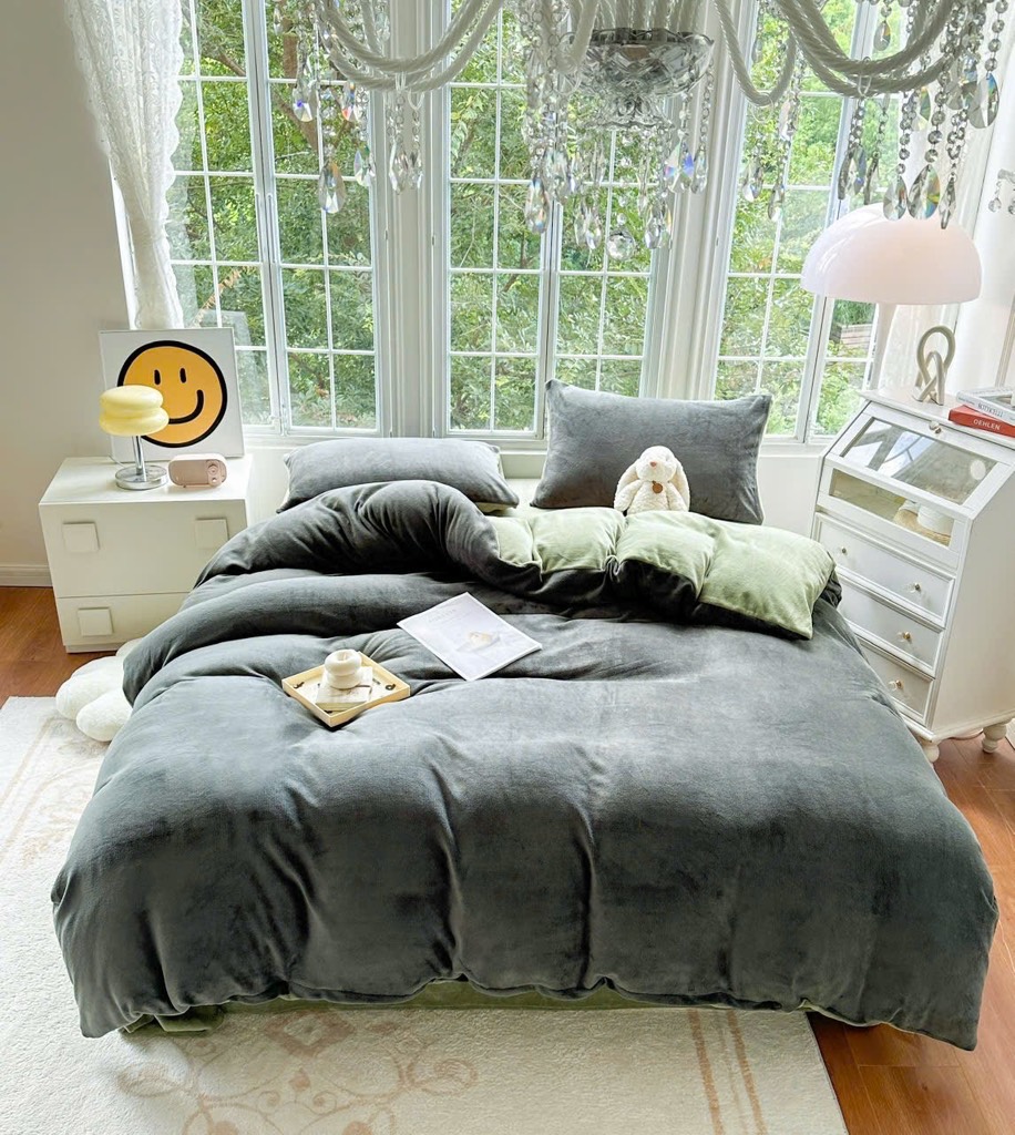 NỈ NHUNG- Nỉ nhung mịn Basic trơn