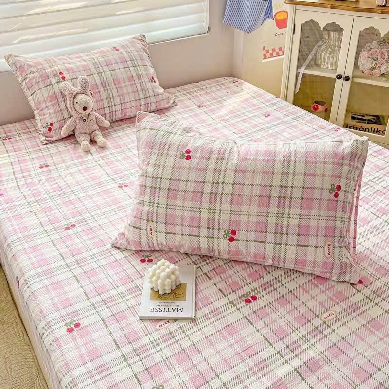 GA GỐI LẺ- Set ga gối lẻ Đũi Sợi Tre Icy