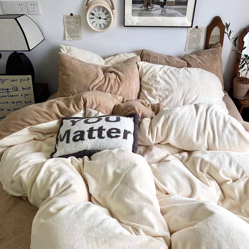 NỈ NHUNG- Nỉ nhung mịn Basic trơn