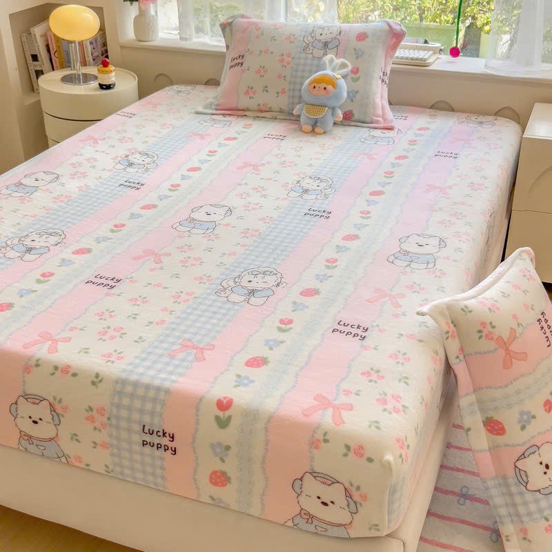 SET GA GỐI- Set ga gối nỉ nhung