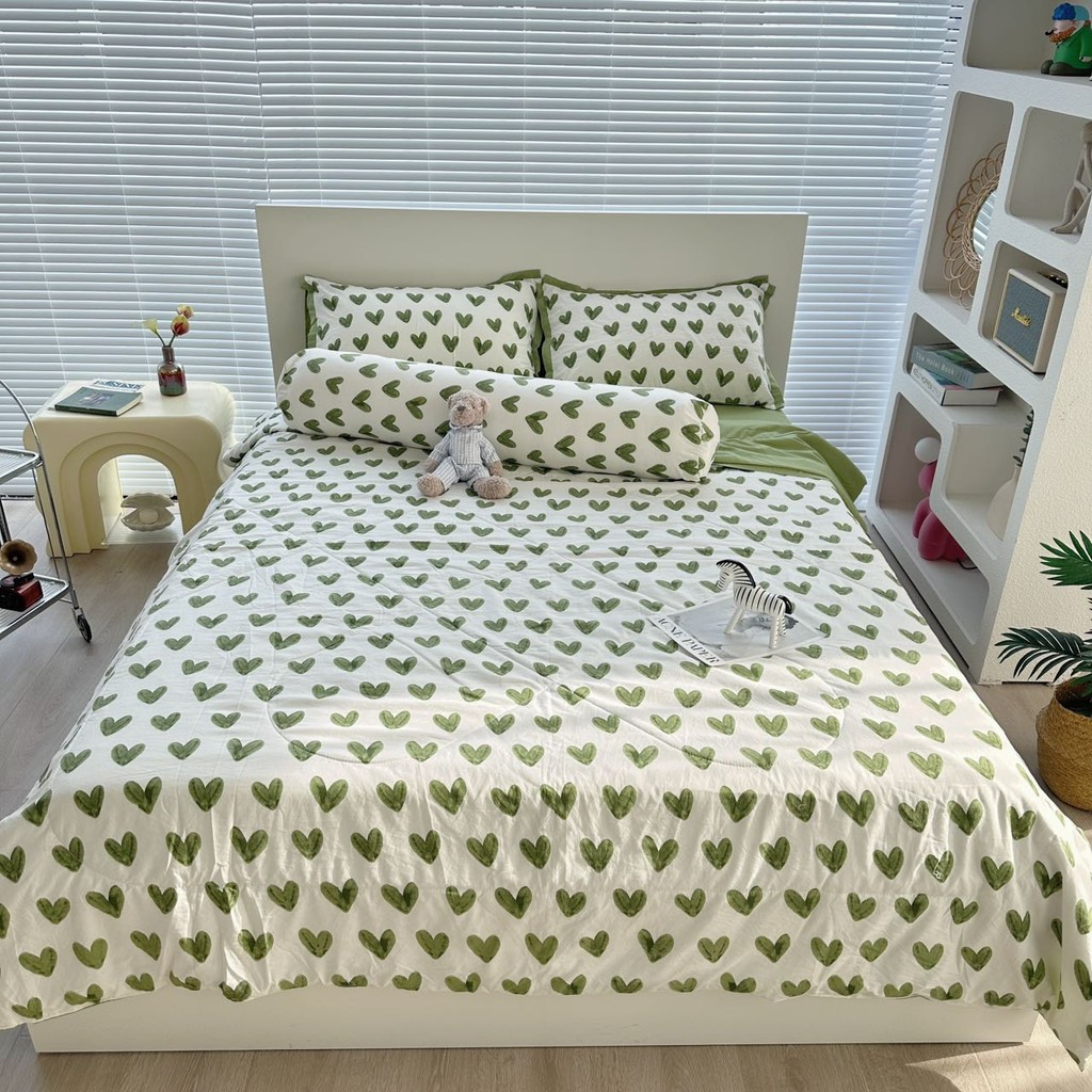 SET CHĂN CHẦN- Set chăn chần xơ đậu 5 món