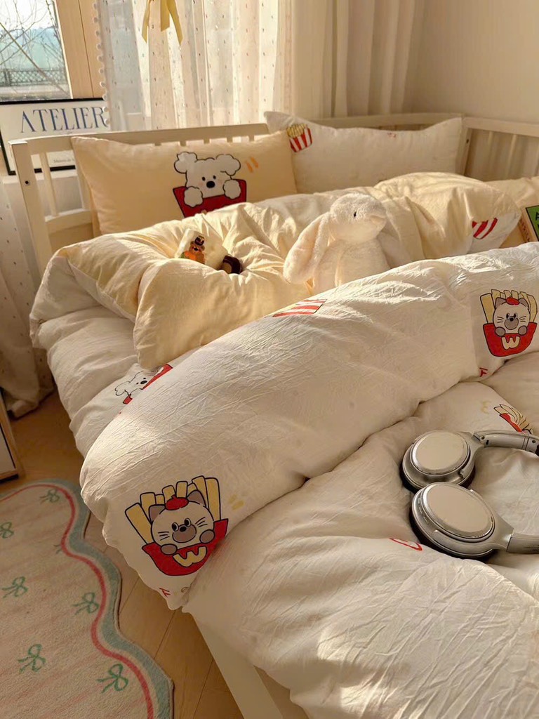 COTTON ĐŨI- Set Cotton Đũi Colorfull Vibes mã 32 (GQ)