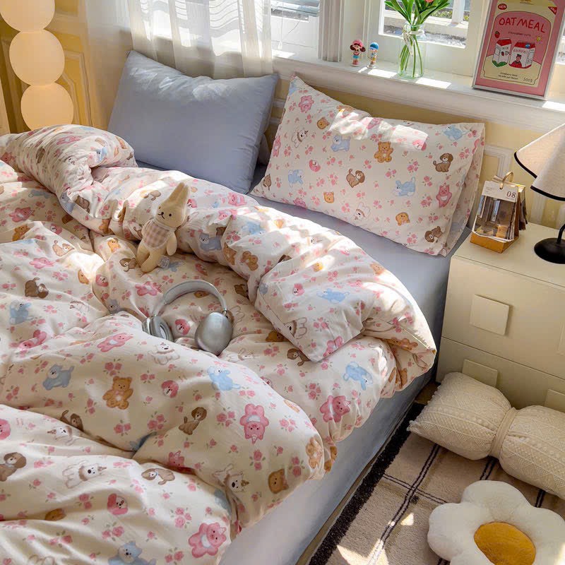 COTTON ĐŨI- Set Cotton Đũi Colorfull Vibes mã 32