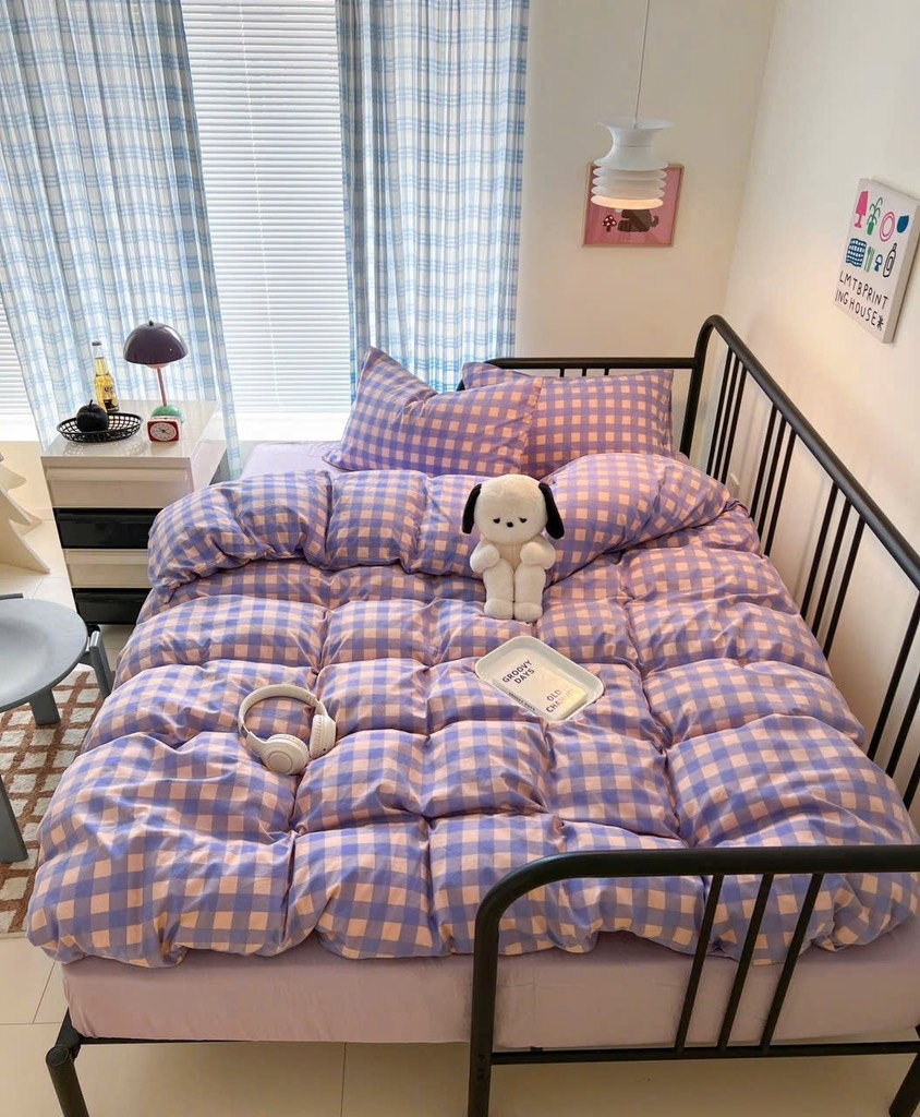 COTTON ĐŨI- kẻ/caro mã 12 (riêng QH)