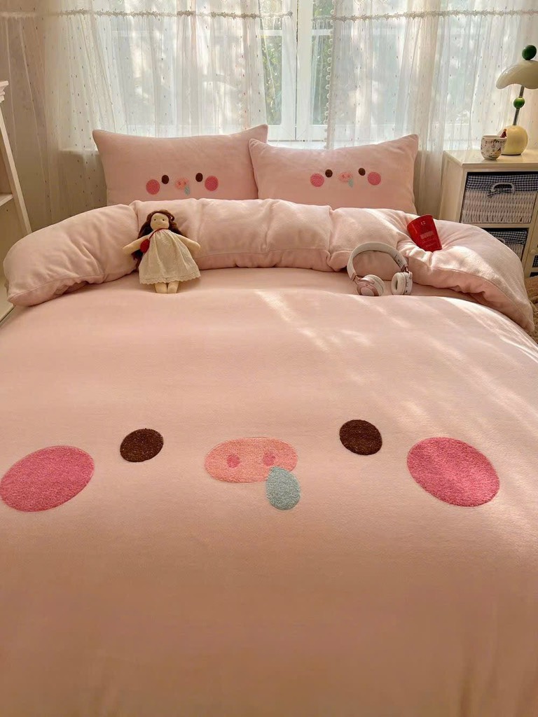 NỈ NHUNG- Set Nỉ Nhung Thêu Nổi ver2 full 8 mẫu