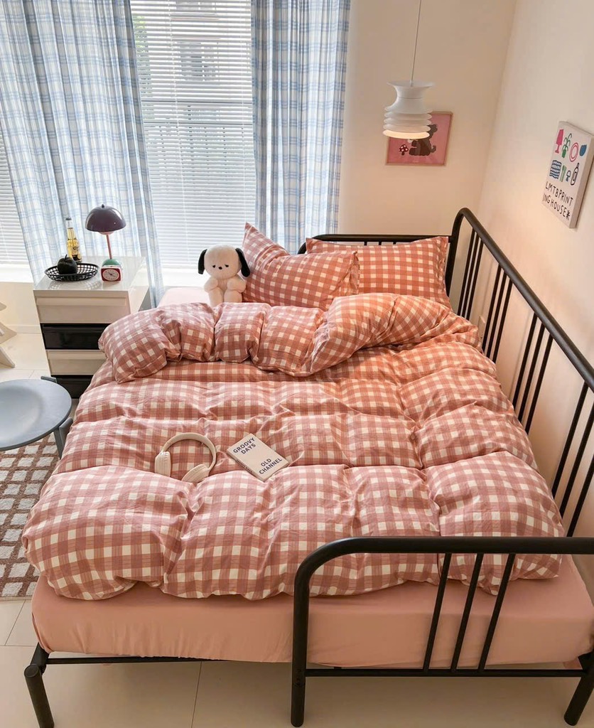 COTTON ĐŨI- kẻ/caro mã 12 (riêng QH)