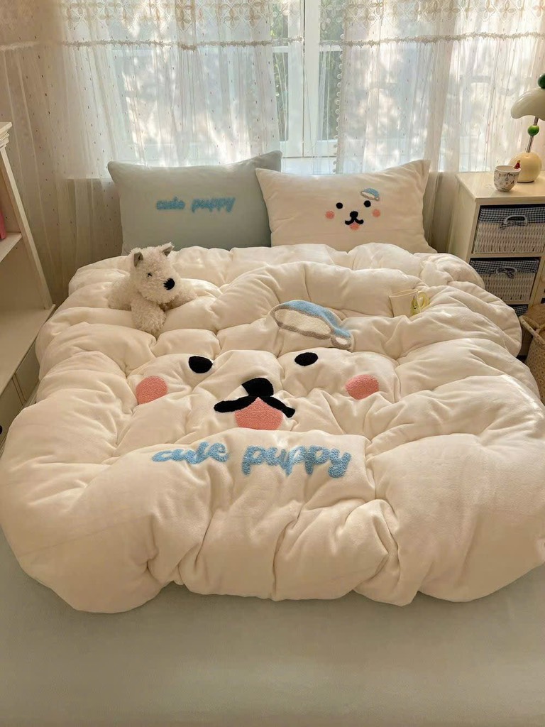 NỈ NHUNG- Set Nỉ Nhung Thêu Nổi ver2 full 8 mẫu