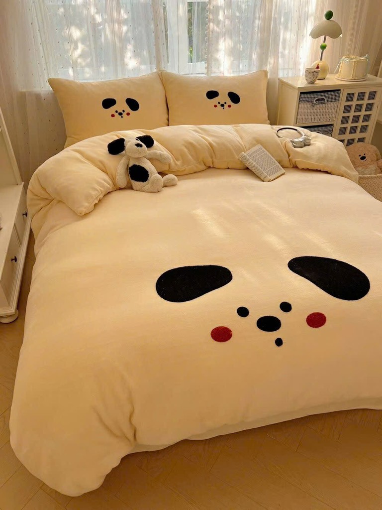 NỈ NHUNG- Set Nỉ Nhung Thêu Nổi ver2 full 8 mẫu