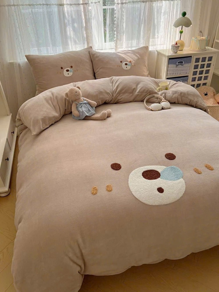 NỈ NHUNG- Set Nỉ Nhung Thêu Nổi ver2 full 8 mẫu