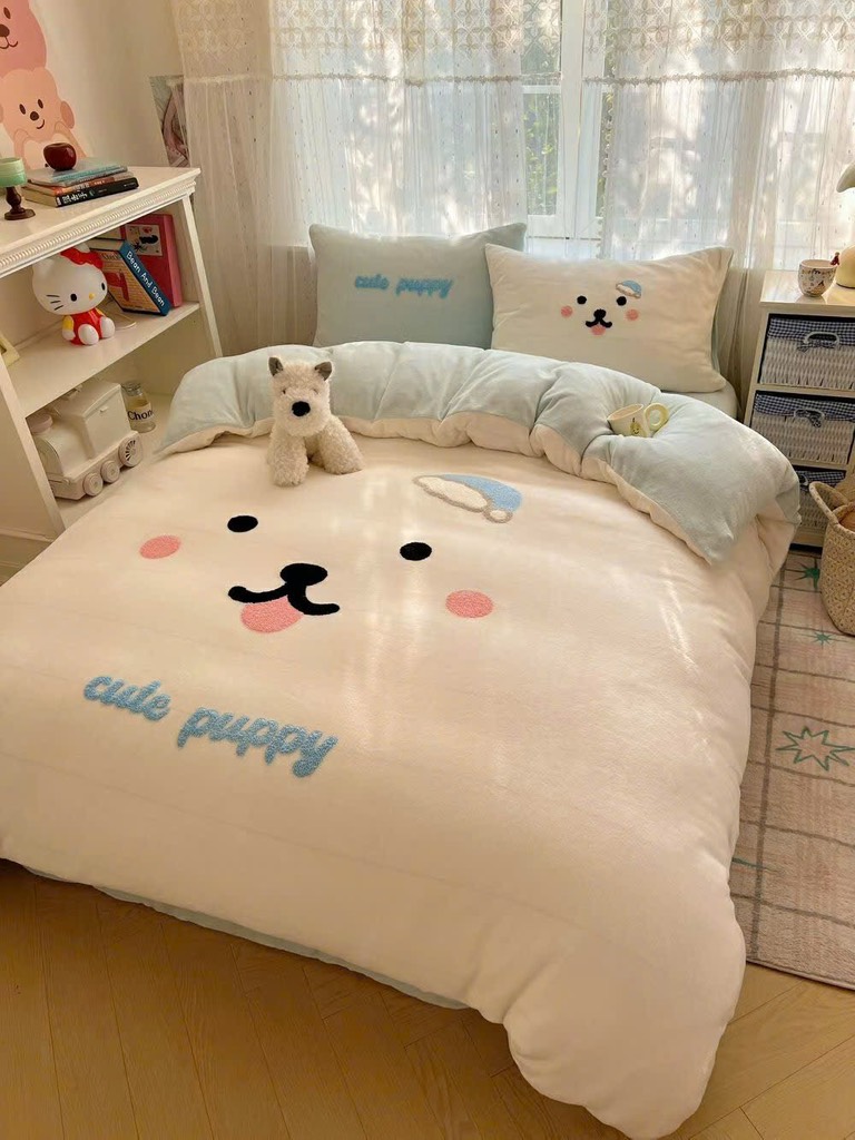 NỈ NHUNG- Set Nỉ Nhung Thêu Nổi ver2 full 8 mẫu