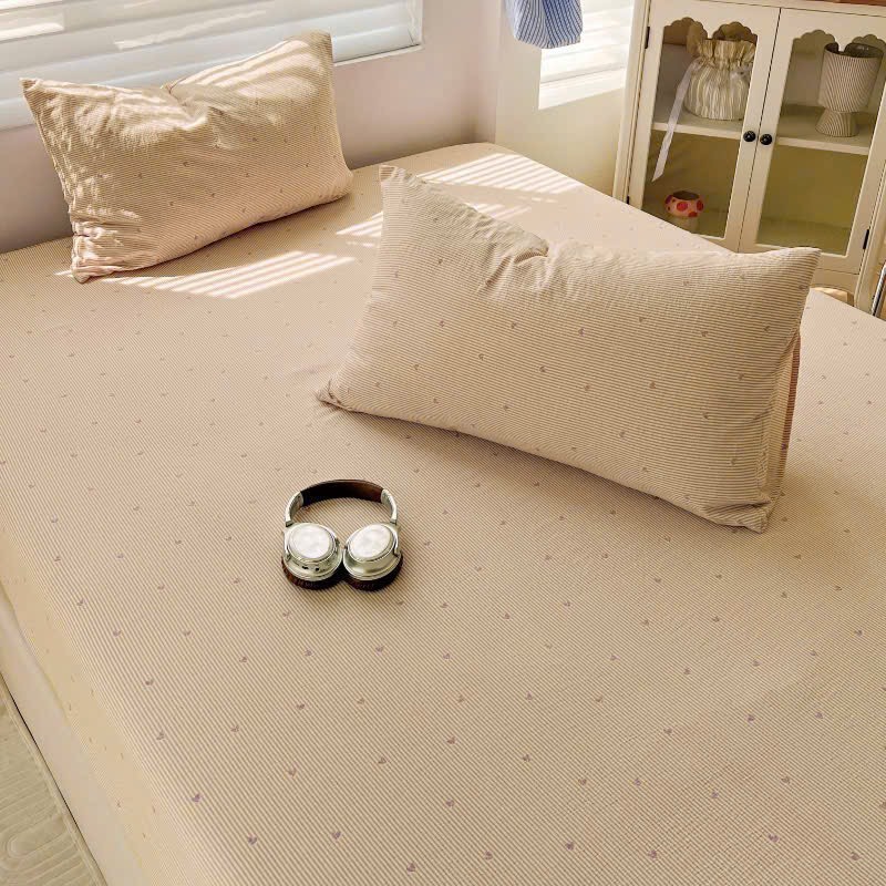 GA GỐI LẺ- Set ga gối lẻ Đũi Sợi Tre Icy