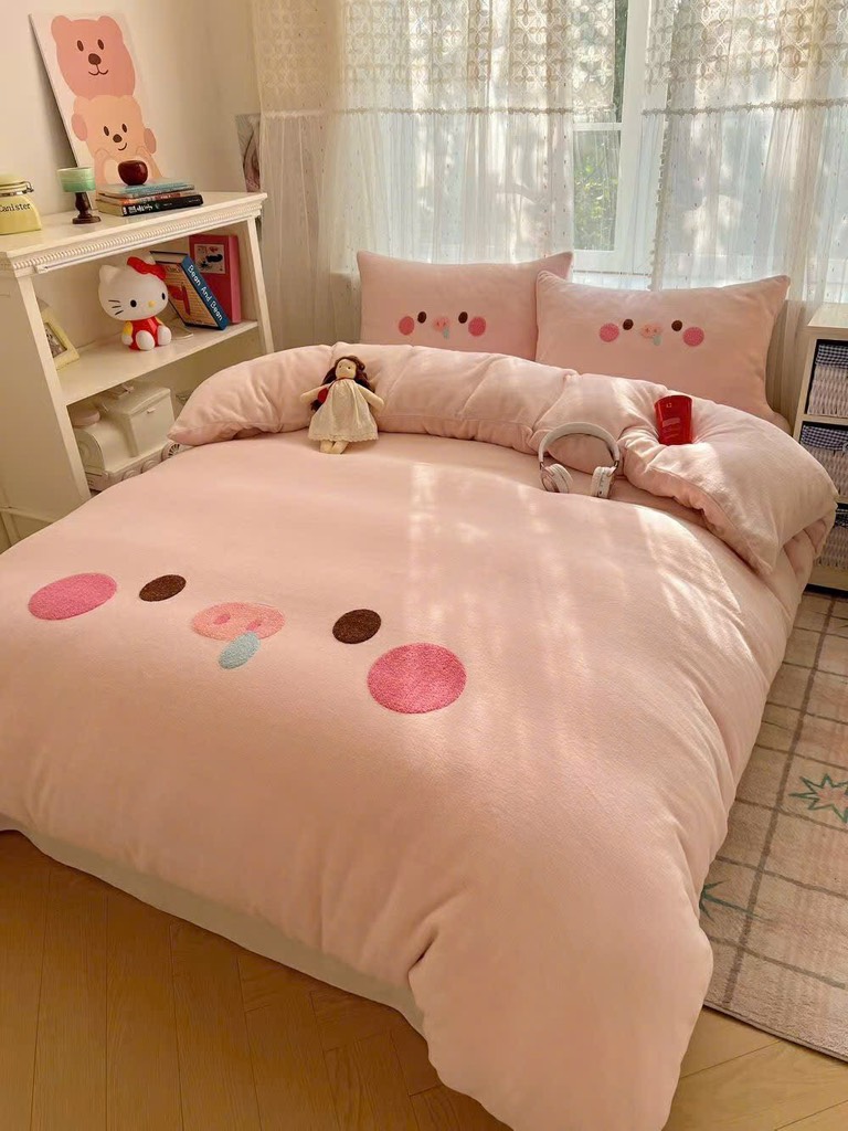 NỈ NHUNG- Set Nỉ Nhung Thêu Nổi ver2 full 8 mẫu