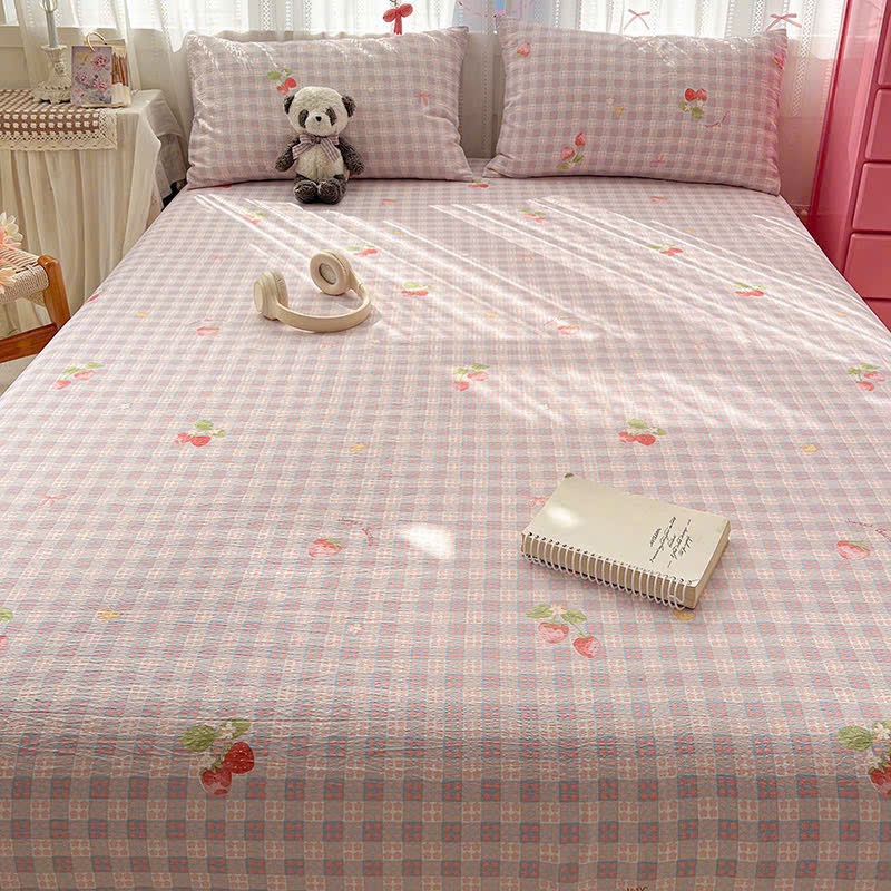 GA GỐI LẺ- Set ga gối lẻ chất liệu Đũi sợi tre (mẫu mới)