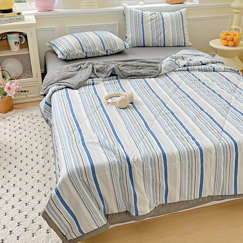 SET CHĂN CHẦN- cotton đũi kẻ/sọc