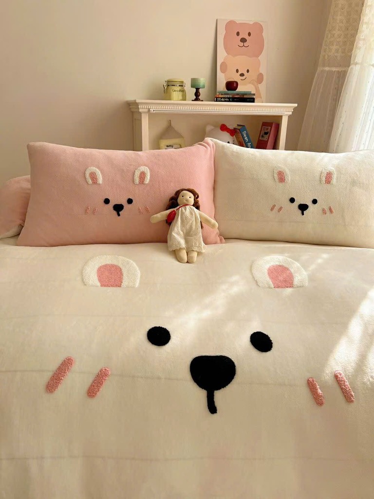 NỈ NHUNG- Set Nỉ Nhung Thêu Nổi ver2 full 8 mẫu