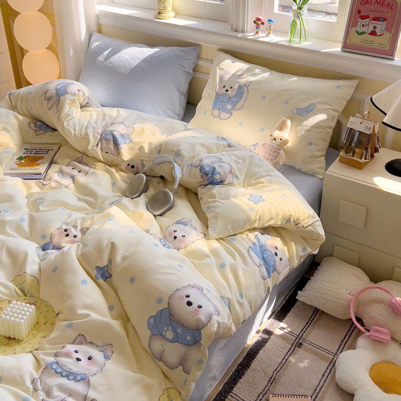 COTTON ĐŨI- Set Cotton Đũi Colorfull Vibes mã 32