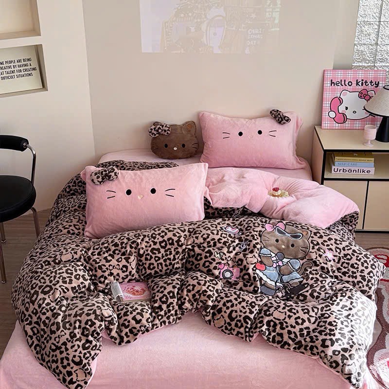 NỈ NHUNG- Set Nỉ nhung thêu nổi Animal