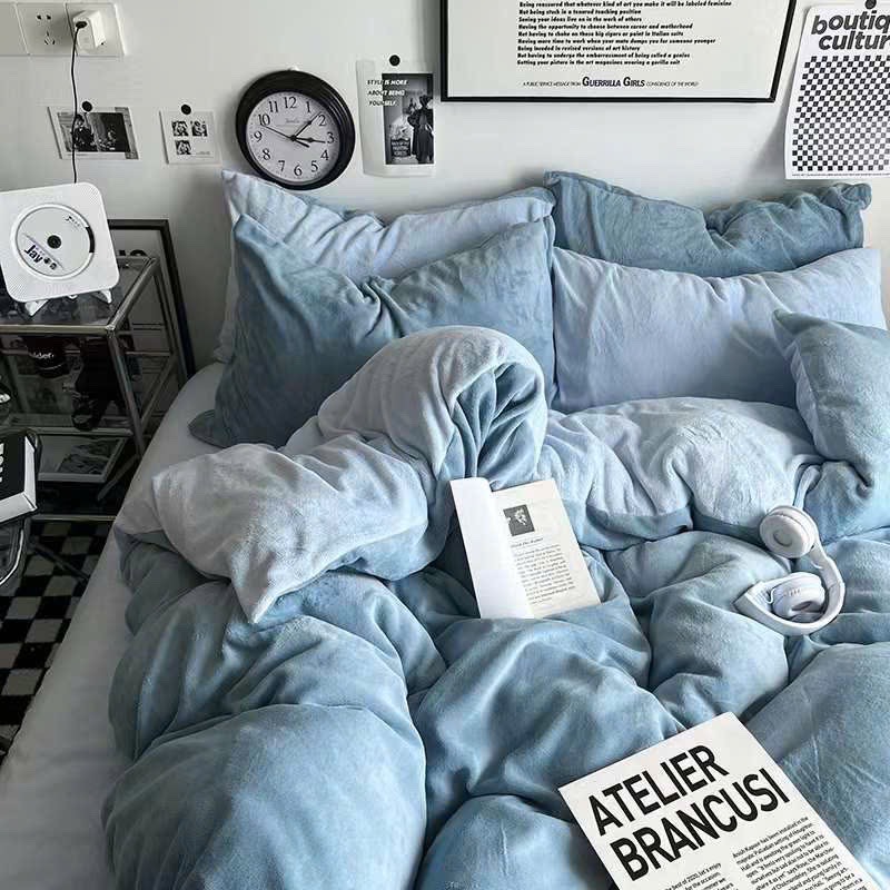 NỈ NHUNG- Nỉ nhung mịn Basic trơn