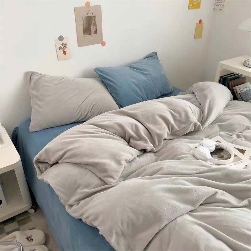 NỈ NHUNG- Nỉ nhung mịn Basic trơn