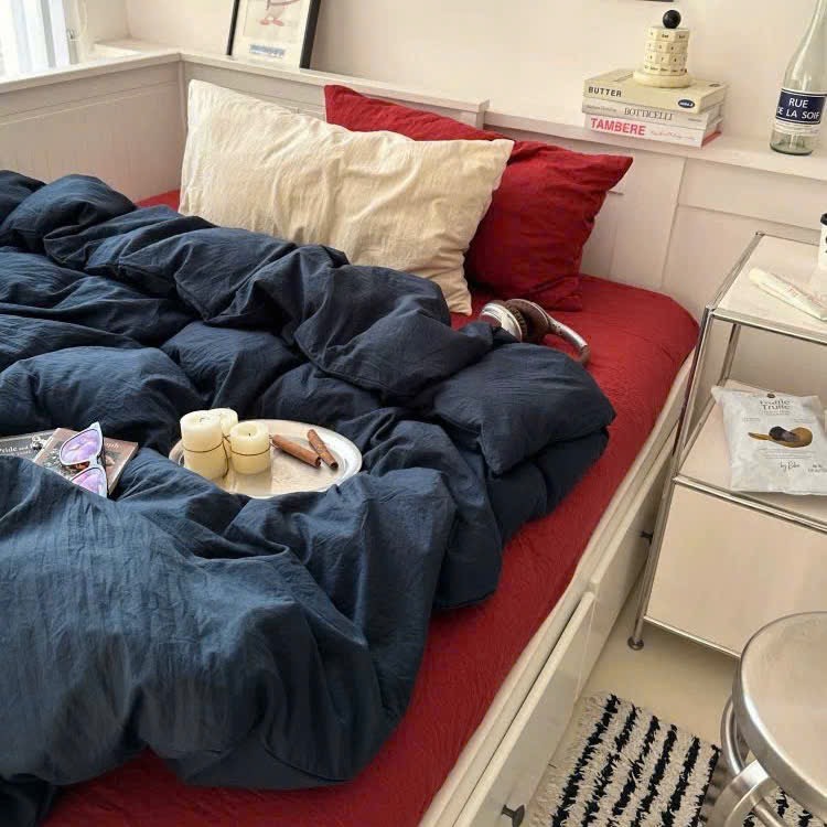 COTTON ĐŨI- Cotton Đũi Trơn Basic NOTAG