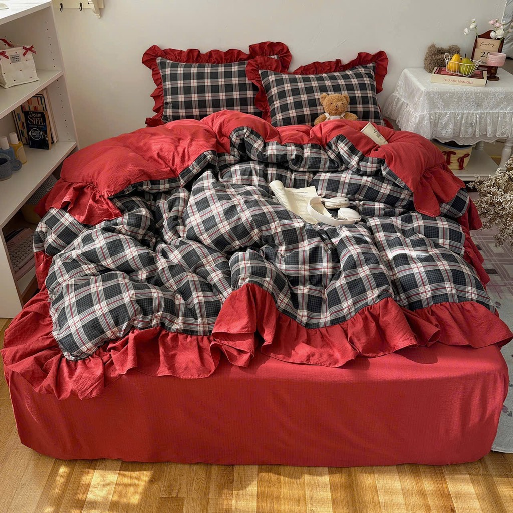 COTTON ĐŨI- Set Cotton đũi viền bèo