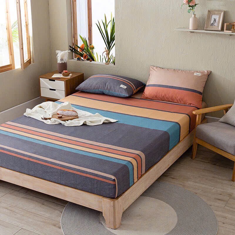 GA GỐI LẺ- Set Ga gối lẻ vỏ gối kẻ